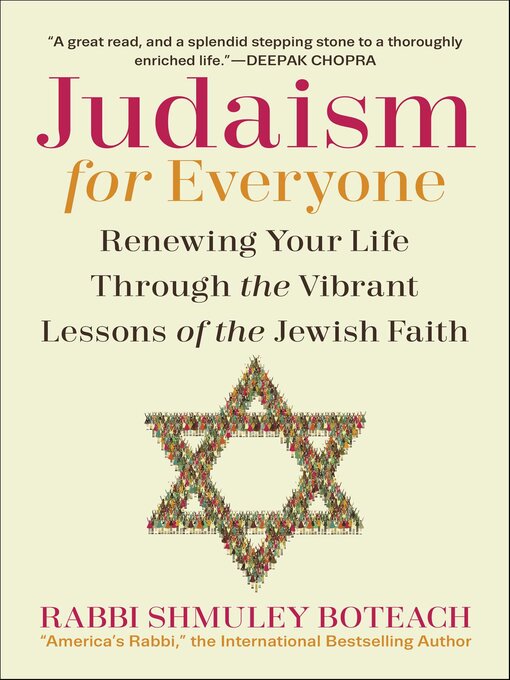 Title details for Judaism for Everyone by Shmuley Boteach - Available